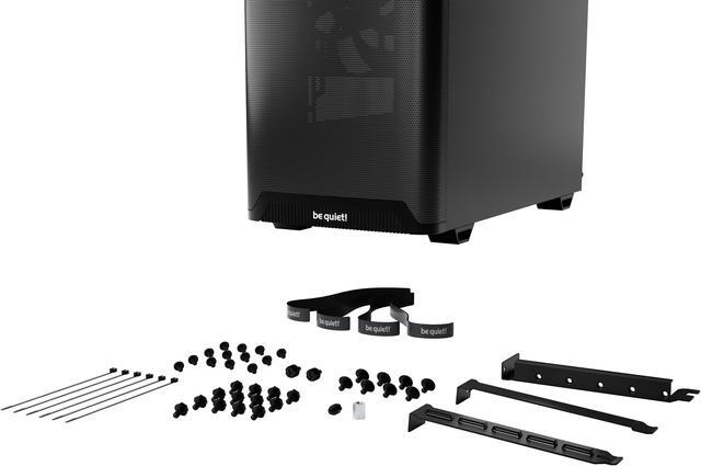 Alt view image 10 of 9 - be quiet! BGW74 PURE BASE 501 Airflow Black ABS / Steel / Tempered Glass ATX Full Tower Computer Case