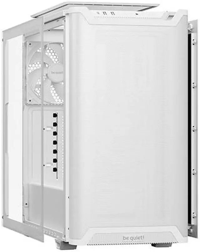 Alt view image 3 of 9 - be quiet! BGW75 PURE BASE 501 Airflow White ABS / Steel / Tempered Glass ATX Full Tower Computer Case
