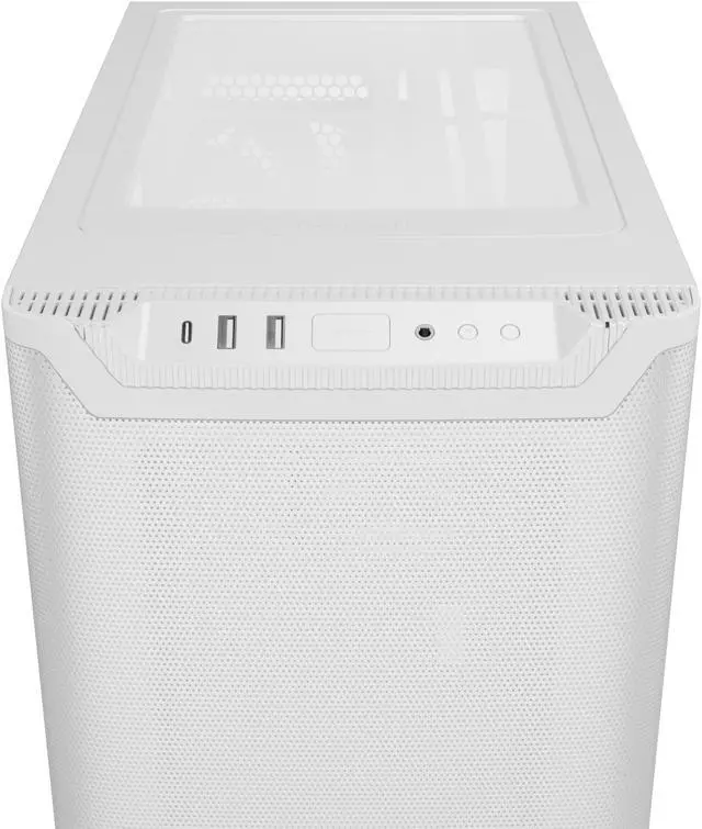 Alt view image 5 of 9 - be quiet! BGW75 PURE BASE 501 Airflow White ABS / Steel / Tempered Glass ATX Full Tower Computer Case