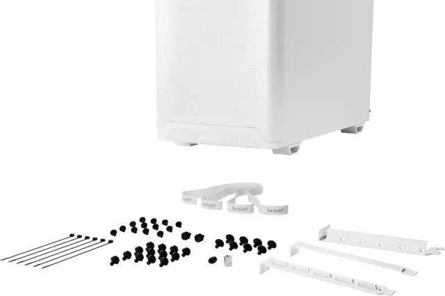 Alt view image 10 of 9 - be quiet! BGW75 PURE BASE 501 Airflow White ABS / Steel / Tempered Glass ATX Full Tower Computer Case