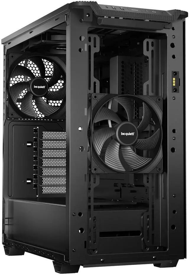 Alt view image 3 of 8 - be quiet! PURE Base 501 DX BGW76 Black ABS / Steel / Tempered Glass ATX Mid Tower Cases (Computer Cases - ATX Form)