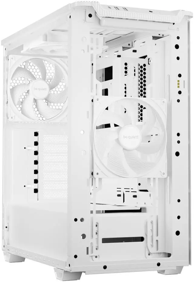 Alt view image 3 of 8 - be quiet! PURE Base 501 DX BGW77 White ABS / Steel / Tempered Glass ATX Mid Tower Cases (Computer Cases - ATX Form)