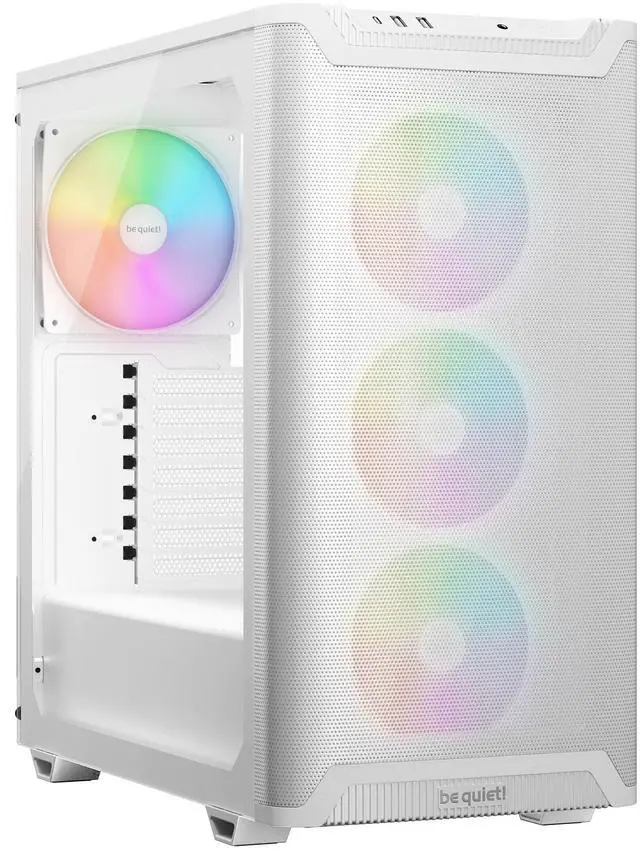 Main image of be quiet! Pure base 501 LX BGW79 White ABS / Steel / Tempered Glass Cases (Computer Cases - ATX Form)