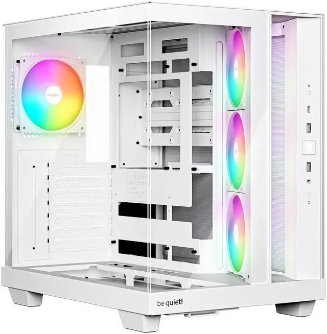 Main image of Be Quiet Light Base 500 LX White Light Base 500 LX White White ABS / Steel / Tempered Glass ATX / M-ATX / Mini-ATX case