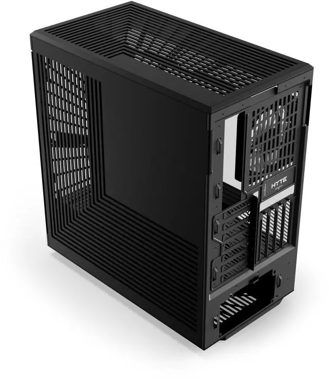 Alt view image 3 of 6 - HYTE Y40 Mainstream Vertical GPU Case ATX Mid Tower Gaming Case with PCI Express 4.0 x 16 Riser Cable Included, Black