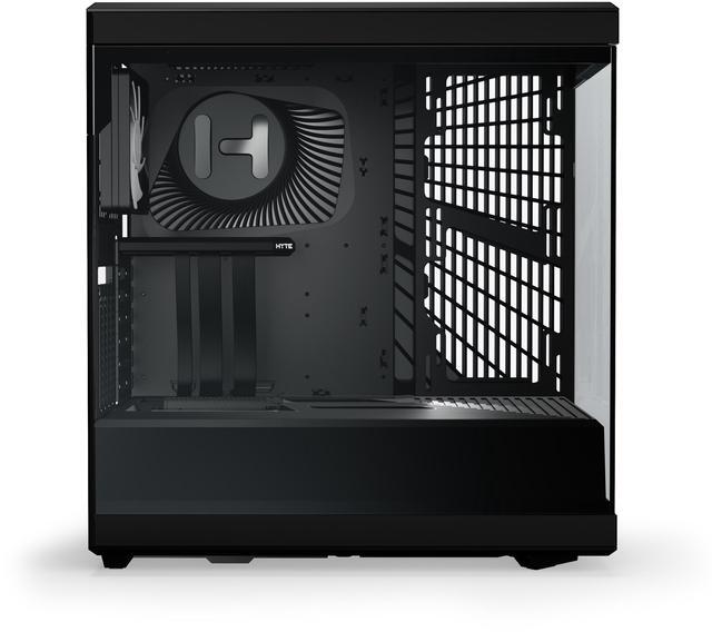Alt view image 4 of 6 - HYTE Y40 Mainstream Vertical GPU Case ATX Mid Tower Gaming Case with PCI Express 4.0 x 16 Riser Cable Included, Black