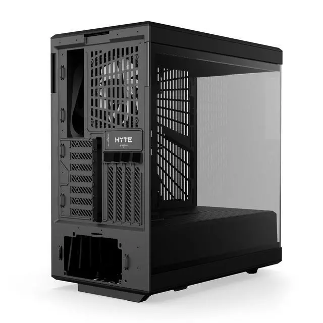 Alt view image 5 of 6 - HYTE Y40 Mainstream Vertical GPU Case ATX Mid Tower Gaming Case with PCI Express 4.0 x 16 Riser Cable Included, Black