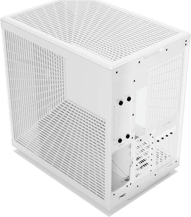 Alt view image 5 of 7 - HYTE Y70 CS-HYTE-Y70-WW Dual Chamber Mid-Tower ATX Case with PCIe 4.0 Express Riser Cable Included, Snow White