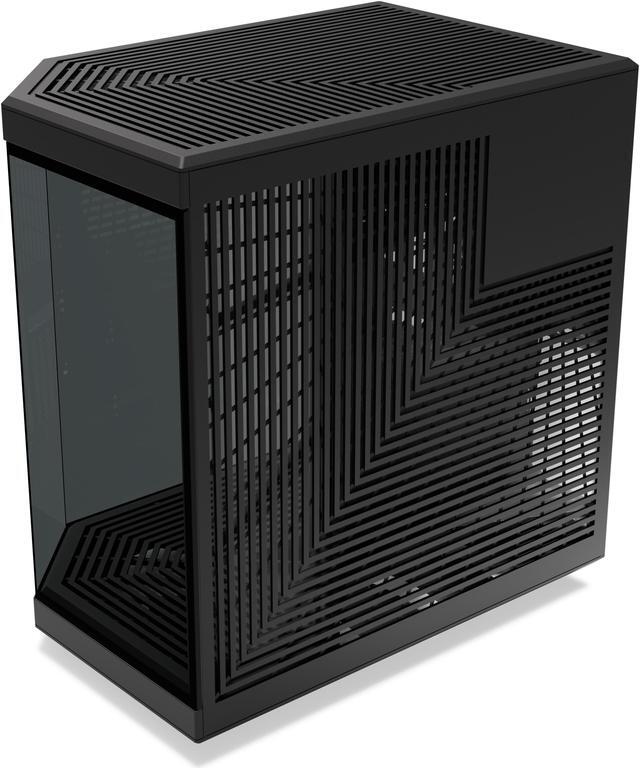 Alt view image 6 of 7 - HYTE Y70 CS-HYTE-Y70-B Dual Chamber Mid-Tower ATX Case with PCIe 4.0 Express Riser Cable Included, Black