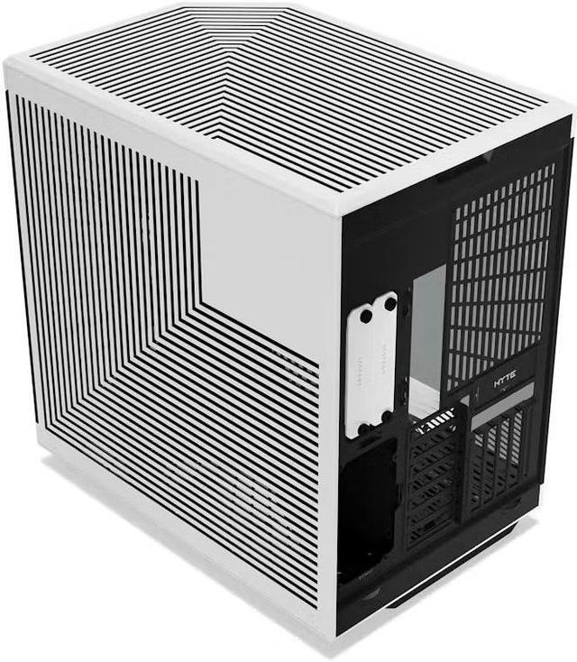 Alt view image 5 of 6 - HYTE Y70 touch infinite Dual Chamber ATX Mid Tower Modern Aesthetic Case With Integrated 2.5K LCD Touchscreen - Panda