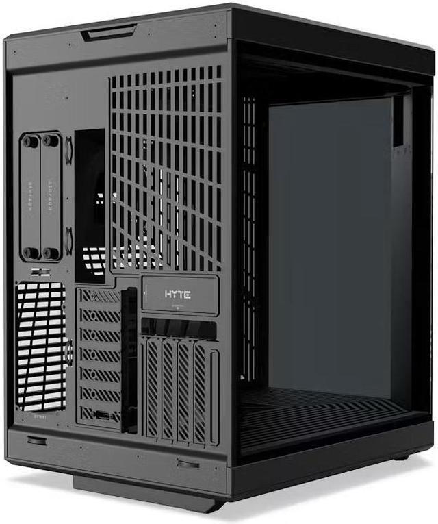 Alt view image 4 of 6 - HYTE Y70 touch infinite Dual Chamber ATX Mid Tower Modern Aesthetic Case With Integrated 2.5K LCD Touchscreen - Pitch Black