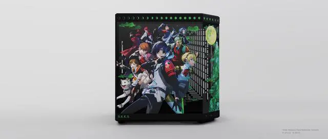 Alt view image 3 of 7 - HYTE Y70 Persona 3 Reload Official Licensed - Mid-Tower ATX Gaming PC Desktop Case - Panoramic Tempered Glass - Dual Chamber - High Airflow Chassis - PCIE 4.0 Riser Cable Included - Black