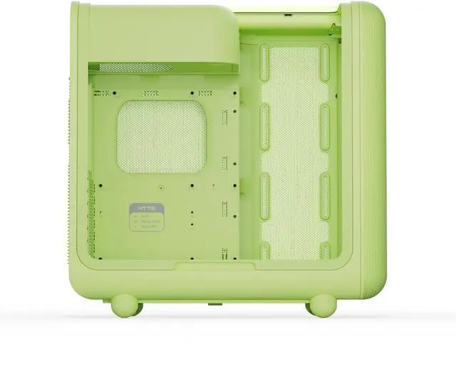 Alt view image 4 of 12 - HYTE CS-HYTE-X50G-MM Green ABS / Steel / Tempered Glass ATX Mid Tower Case (Computer Cases - ATX Form)