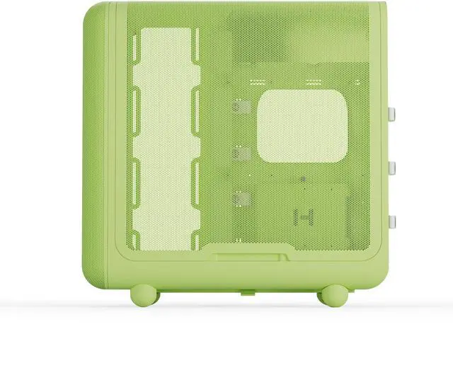 Alt view image 6 of 12 - HYTE CS-HYTE-X50G-MM Green ABS / Steel / Tempered Glass ATX Mid Tower Case (Computer Cases - ATX Form)