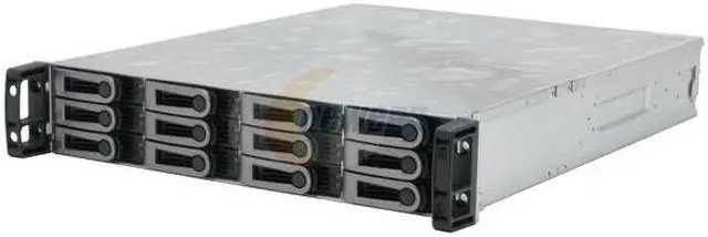 Alt view image 3 of 10 - PROMISE VTARK M300i 12-bay SATA RAID storage connected through a dual host-port hardware-accelerated iSCSI interface