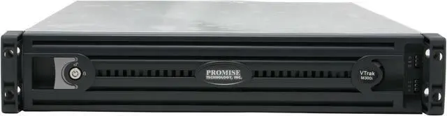 Alt view image 6 of 10 - PROMISE VTARK M300i 12-bay SATA RAID storage connected through a dual host-port hardware-accelerated iSCSI interface