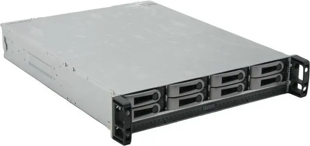 Main image of PROMISE VTrak M200i RAID 0, 1, 1E, 5, 10, 50 8 3.5" Drive Bays Dual 1 (one) Gigabit Ethernet iSCSI ports standard Gigabit Ethernet over copper cabling high-availability, high-performance 8-bay SATA RAID Storage