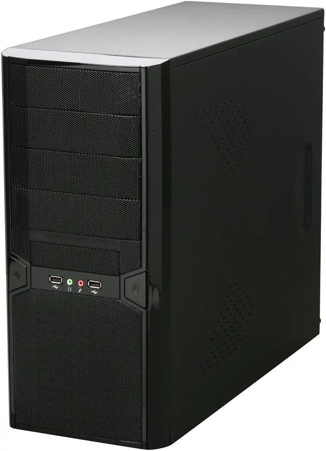 Alt view image 3 of 9 - Xigmatek ACXTASGARD Black 0.6mm thickness SGCC ATX Mid Tower Computer Case