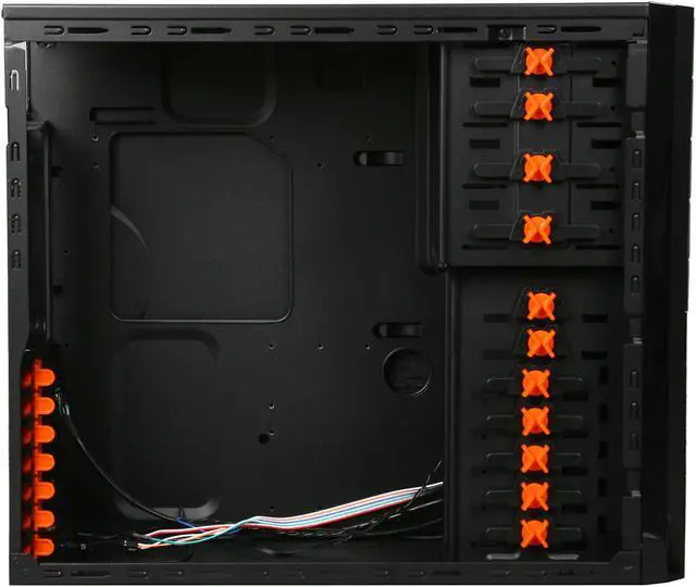 Alt view image 6 of 9 - Xigmatek ACXTASGARD Black 0.6mm thickness SGCC ATX Mid Tower Computer Case