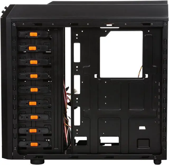 Alt view image 8 of 12 - Xigmatek Utgard Window CPC-T90DB-U02 Black Steel / Aluminum and Mesh Bezel ATX Mid Tower Computer Case