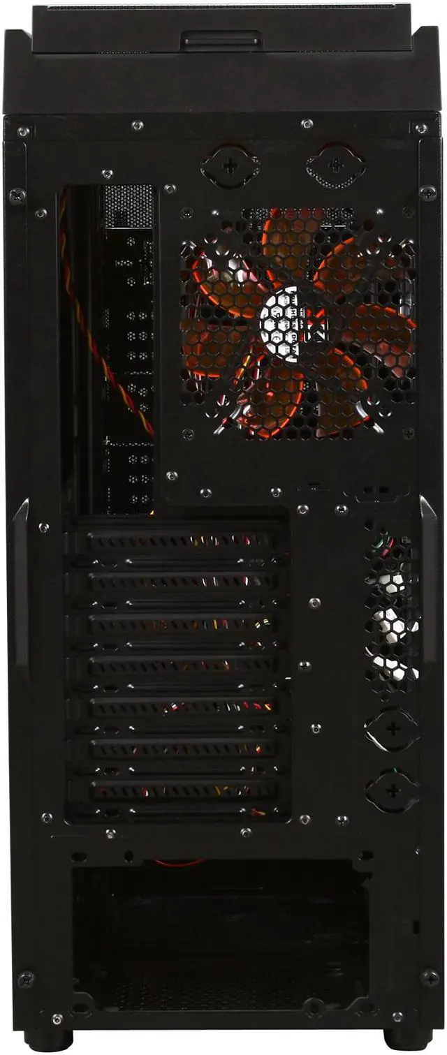 Alt view image 11 of 12 - Xigmatek Utgard Window CPC-T90DB-U02 Black Steel / Aluminum and Mesh Bezel ATX Mid Tower Computer Case
