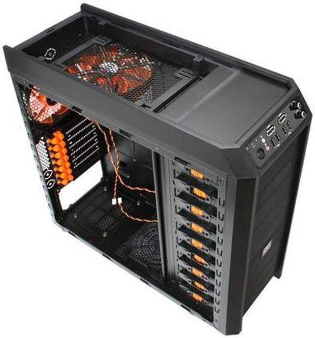 Alt view image 9 of 11 - Xigmatek Utgard Mesh CPC-T90DB-U03 Black Steel / Aluminum and Mesh Bezel Computer Case