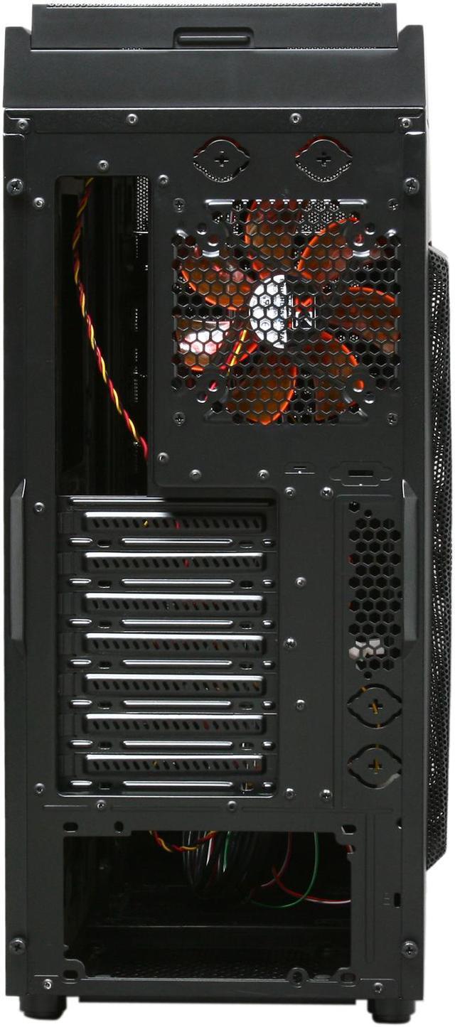 Alt view image 10 of 11 - Xigmatek Utgard Mesh CPC-T90DB-U03 Black Steel / Aluminum and Mesh Bezel Computer Case