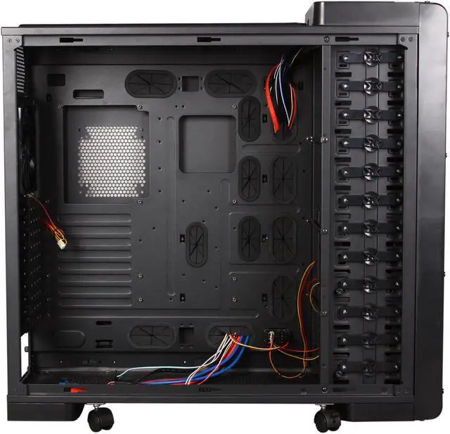 Alt view image 5 of 9 - Xigmatek Elysium Black CCC-HSA0DS-U01 All Black Aluminum / Steel ATX Super Tower Computer Case