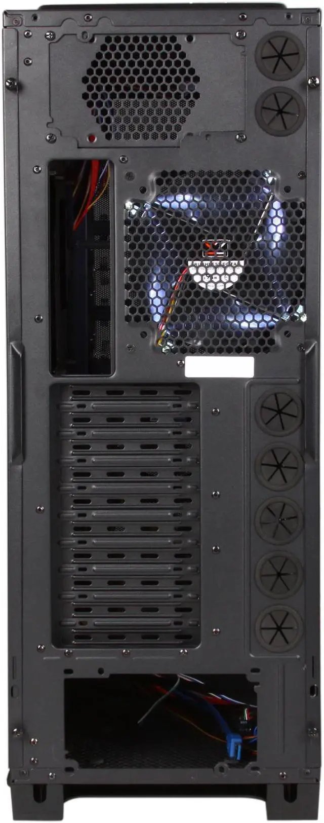 Alt view image 7 of 9 - Xigmatek Elysium Black CCC-HSA0DS-U01 All Black Aluminum / Steel ATX Super Tower Computer Case