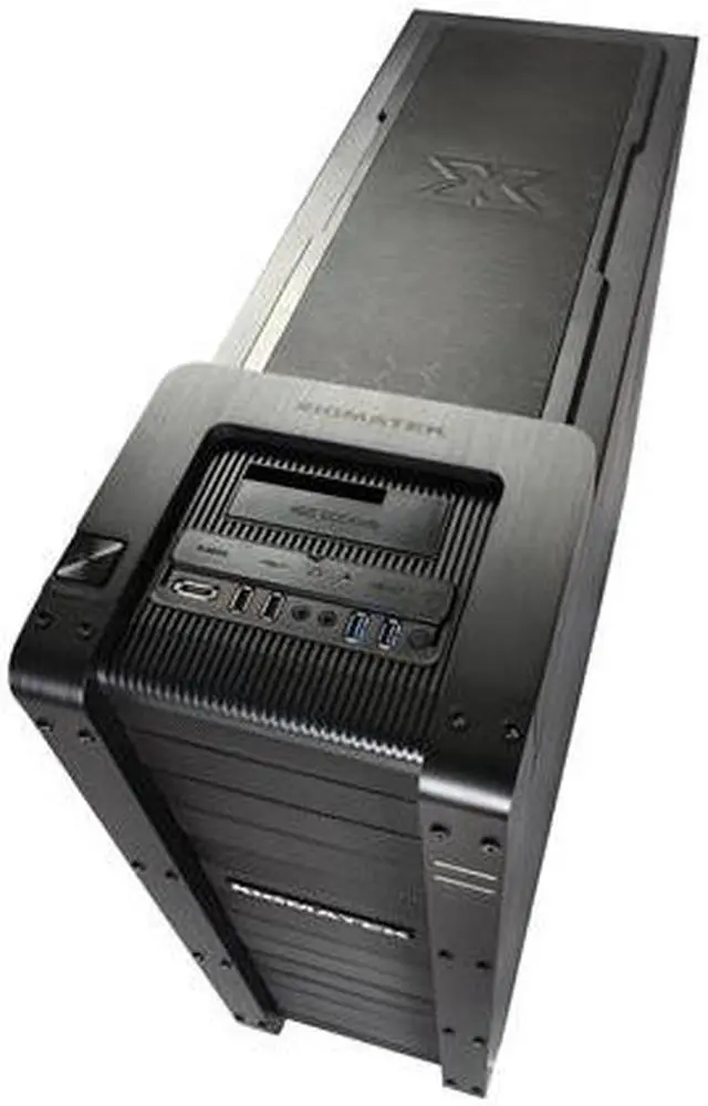 Alt view image 9 of 10 - Xigmatek Elysium Black Server Edition (non window) CCC-HSA0DS-U03 All Black Aluminum / Steel ATX Super Tower Computer Case