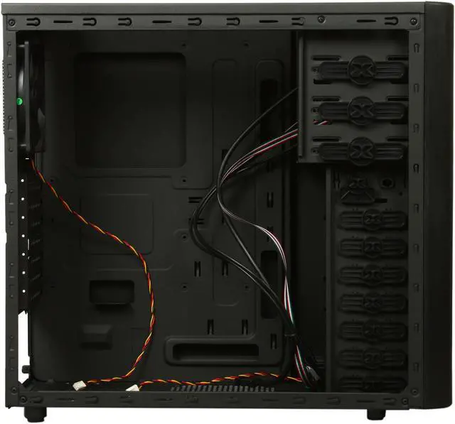 Alt view image 6 of 10 - Xigmatek ASGARD PRO USB 3.0 CCC-AE37BS-U02 Black Steel + Aluminum and Aluminum Mesh Bezel ATX Mid Tower Computer Case