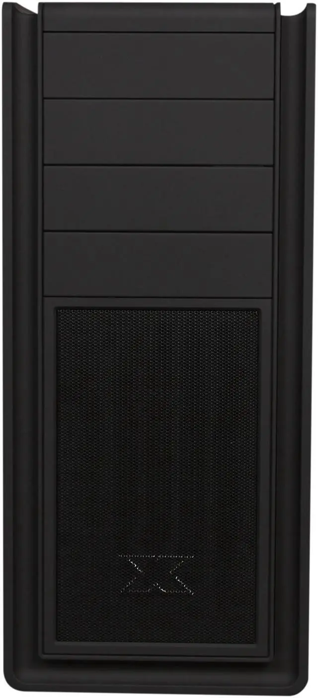 Alt view image 2 of 10 - Xigmatek MIDGARD II CCC-AM36BS-U01 Black Steel + Aluminum and Aluminum Mesh Bezel ATX Mid Tower Computer Case