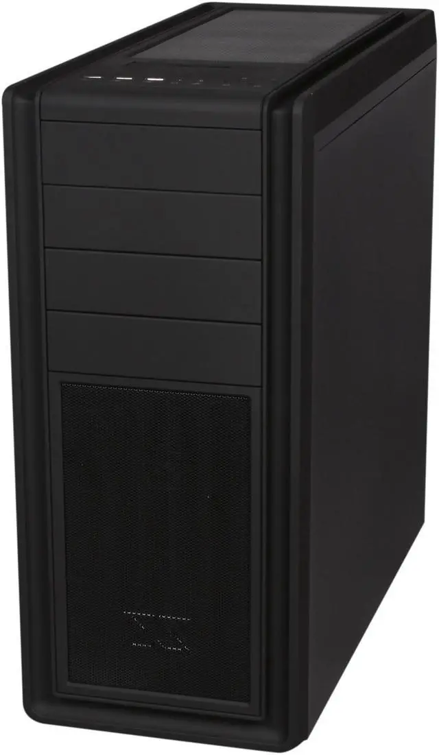 Alt view image 3 of 10 - Xigmatek MIDGARD II CCC-AM36BS-U01 Black Steel + Aluminum and Aluminum Mesh Bezel ATX Mid Tower Computer Case