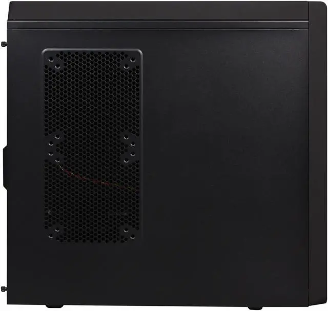 Alt view image 4 of 10 - Xigmatek MIDGARD II CCC-AM36BS-U01 Black Steel + Aluminum and Aluminum Mesh Bezel ATX Mid Tower Computer Case
