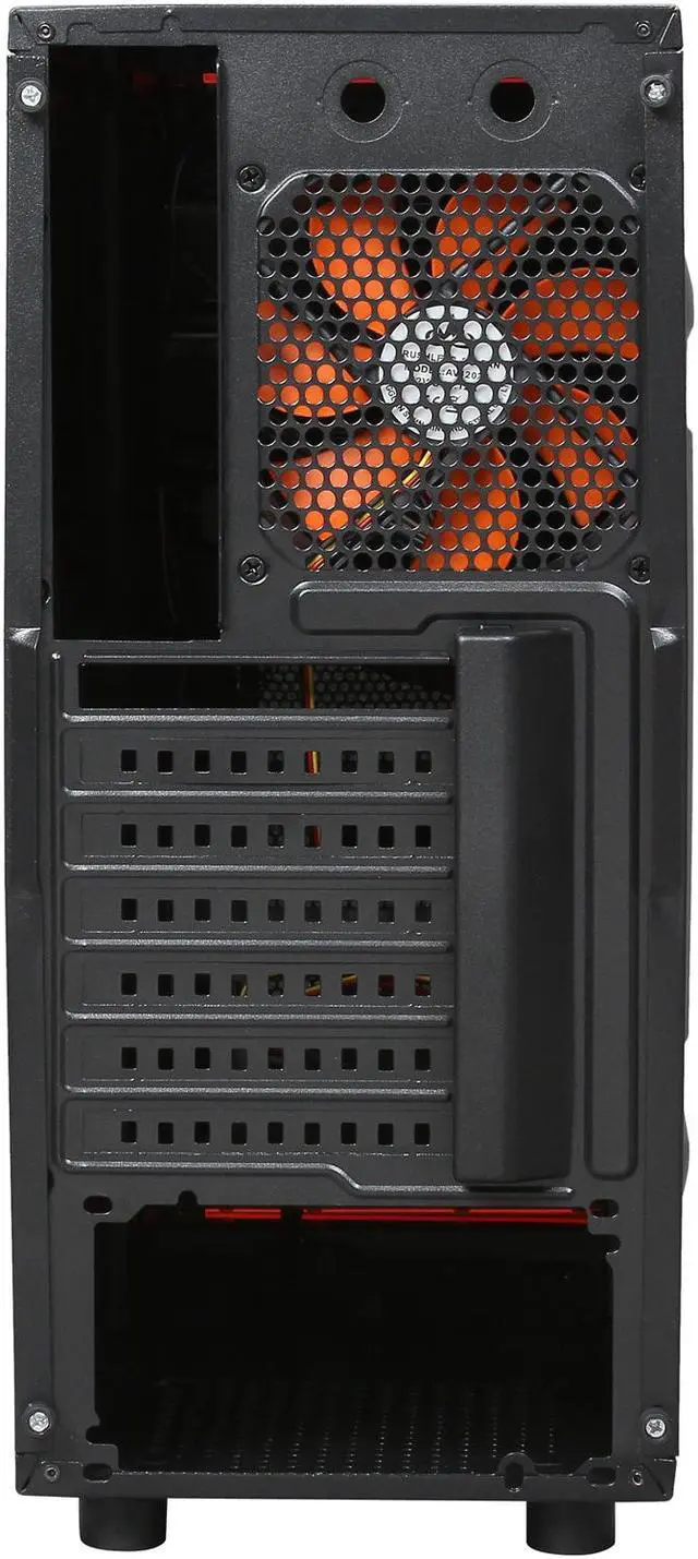 Alt view image 9 of 10 - Xigmatek CCM-35ABX-U01 (Recon) Black Steel ATX Mid Tower Computer Case
