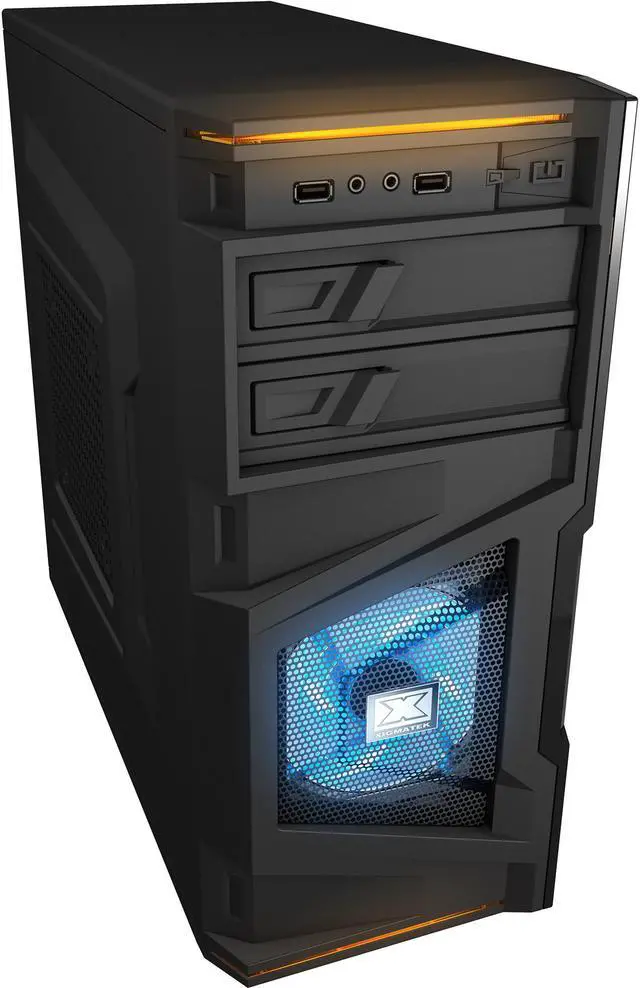 Main image of Xigmatek CCM-35ABX-U01 (Recon) Black Steel ATX Mid Tower Computer Case