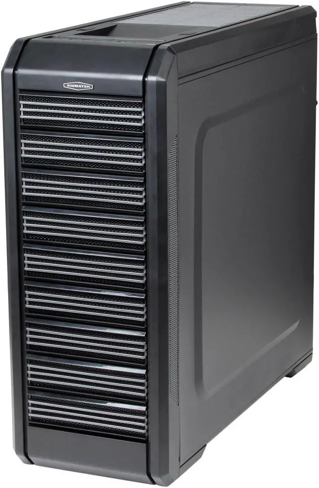 Alt view image 3 of 11 - Xigmatek Assassin CCM-38DBX-U01 Black SECC ATX Full Tower Computer Case - Non-window Version