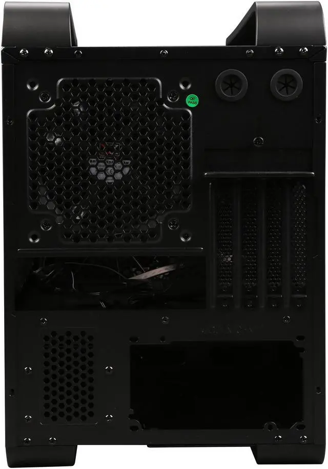 Alt view image 9 of 9 - Xigmatek Aquila NVIDIA – GeForce GTX Black Steel Micro-ATX Cube Chassis Special Edition EN5520