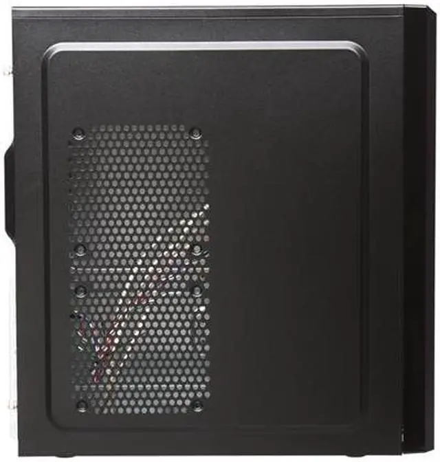 Alt view image 4 of 9 - Diablotek CPA-0170 Black SGCC Steel Diamond ATX Mid Tower Computer Case 400W Power Supply