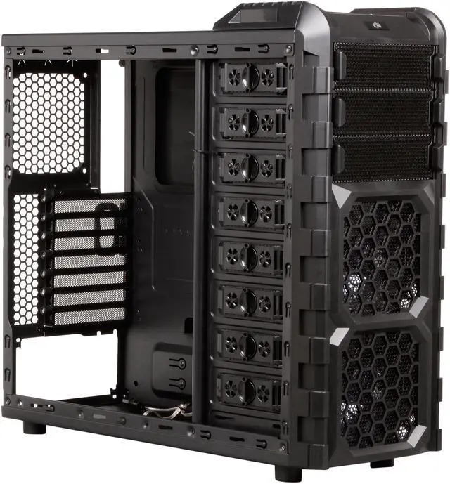 Alt view image 11 of 14 - Diablotek GAMER SERIES CPA-8920 Black Steel ATX Mid Tower Computer Case