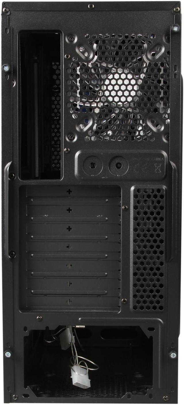 Alt view image 11 of 13 - DEEPCOOL TESSERACT SW Mid Tower Computer Case with Side Window and 2 Blue LED Fans SGCC+PLASTIC+RUBBER COATING