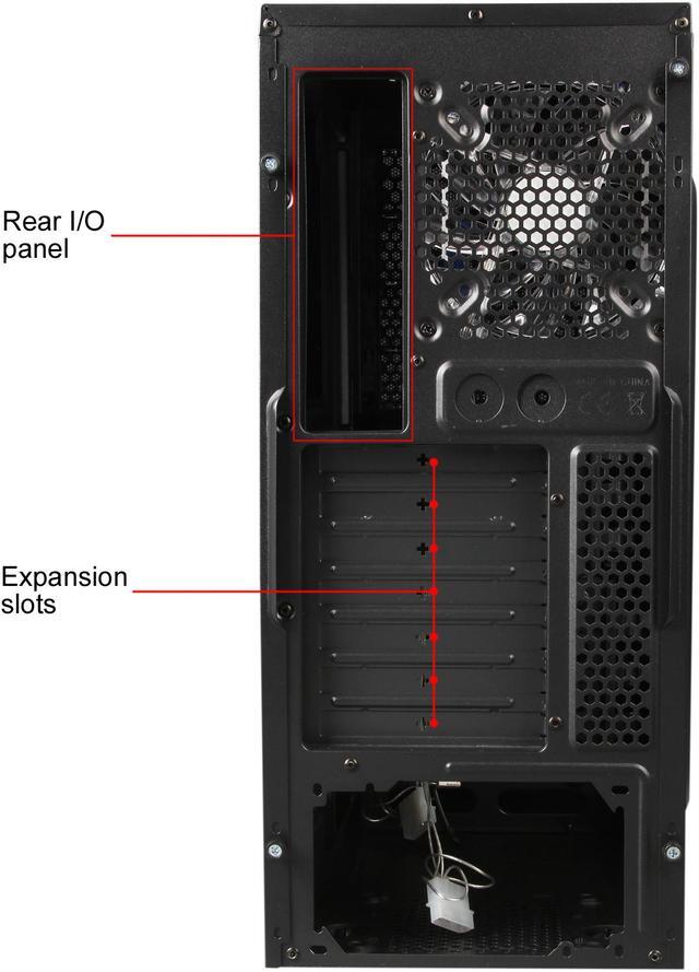 Alt view image 12 of 13 - DEEPCOOL TESSERACT SW Mid Tower Computer Case with Side Window and 2 Blue LED Fans SGCC+PLASTIC+RUBBER COATING