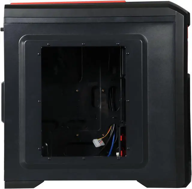 Alt view image 4 of 9 - DEEPCOOL KENDOMEN Red ATX Mid Tower Computer Case Pre-installed 5 Cooling Fans With Side Window Support 240mm Water Cooling Installation at Top