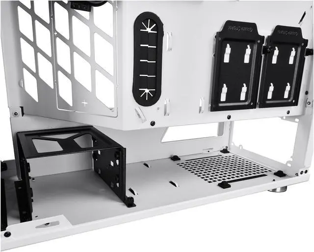 Alt view image 12 of 20 - DEEPCOOL GENOME The worldwide first unique PC case with integrated  360mm liquid cooling system White case with Blue helix