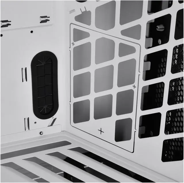 Alt view image 13 of 20 - DEEPCOOL GENOME The worldwide first unique PC case with integrated  360mm liquid cooling system White case with Blue helix