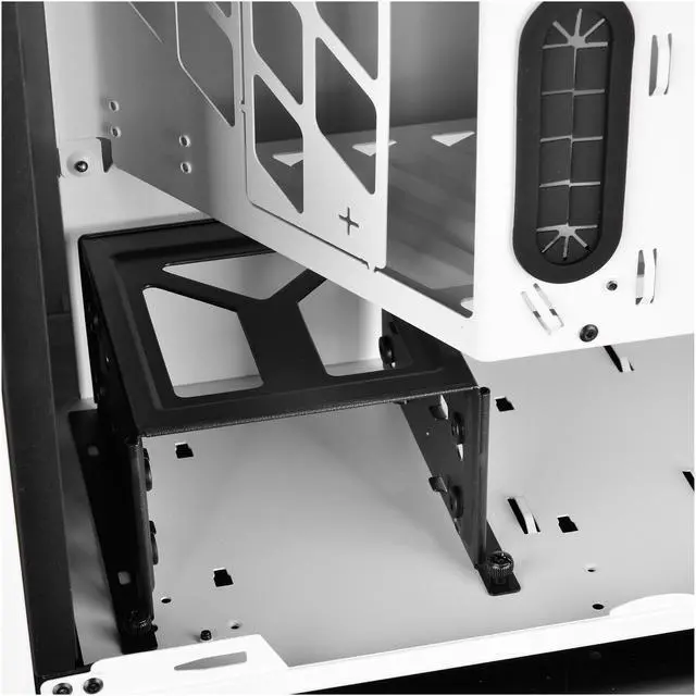 Alt view image 9 of 14 - DEEPCOOL GENOME II The Upgraded Worldwide First Unique Gaming Case with Integrated 360mm Liquid Cooling System White Case with Blue Helix