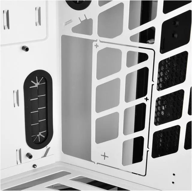 Alt view image 10 of 14 - DEEPCOOL GENOME II The Upgraded Worldwide First Unique Gaming Case with Integrated 360mm Liquid Cooling System White Case with Blue Helix