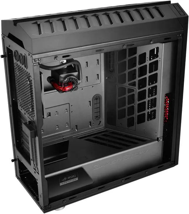 Alt view image 6 of 15 - DEEPCOOL Gamer Storm Genome ROG-ATX Mid Tower Computer Case 360mm liquid Cooling System Pre-installed, Aura RGB Lighting System