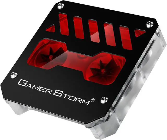 Alt view image 9 of 11 - DEEPCOOL Gamer Storm DUKASE LIQUID-ATX Mid Tower Computer Case 240mm liquid Cooling System Pre-installed, LED Lighting System, Visible Fluid Flow