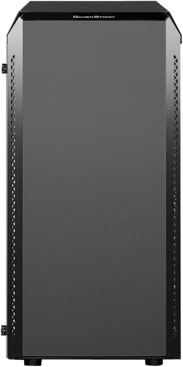 Alt view image 3 of 20 - DEEPCOOL Gamer Storm BARONKASE LIQUID Black ATX Mid Tower with 120mm AIO Water Cooling System pre-installed SECC/Tempered Glass Computer Case with Controllable RGB Lighting System